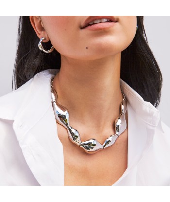 Amphora Collar - Silver brillant des détails fins