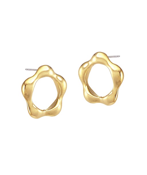 Wildflower Studs - Gold soldes