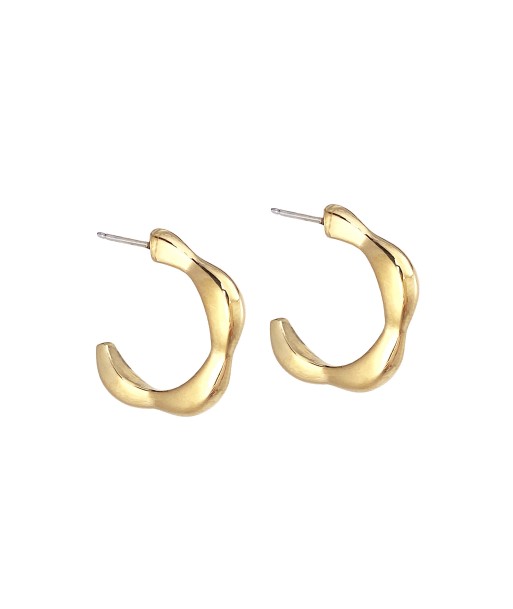 Small Wildflower Hoops - Gold des créatures d'habitude