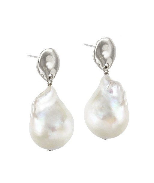 Arden Pearl Studs - Silver vente chaude votre 