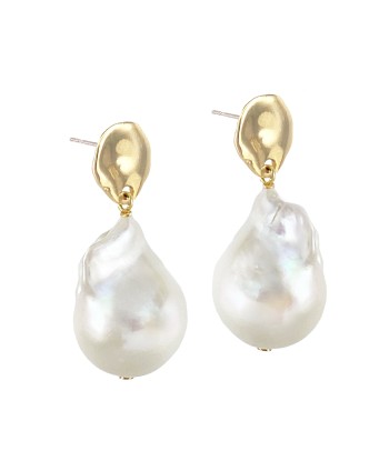 Arden Pearl Studs - Gold Vous souhaitez 