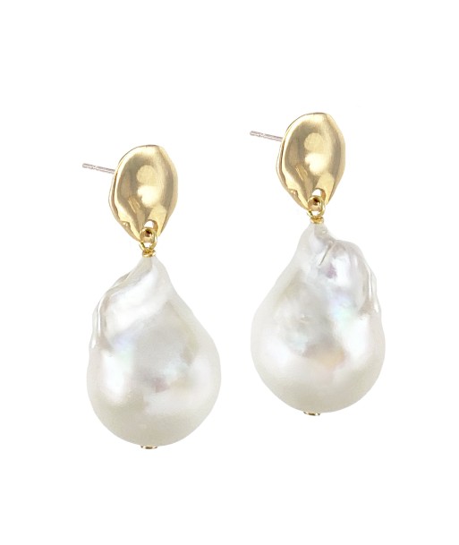 Arden Pearl Studs - Gold Vous souhaitez 