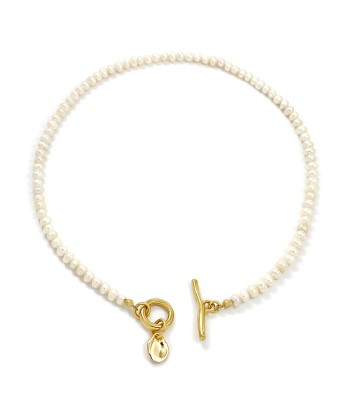 Orla Pearl Collar - Gold en stock