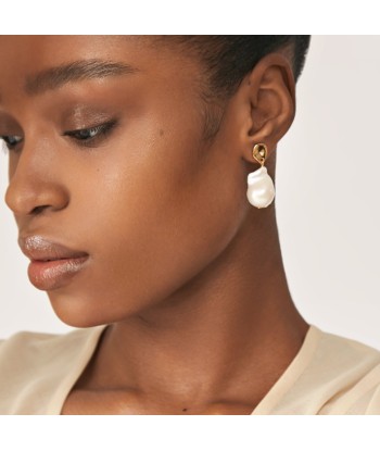 Arden Pearl Studs - Gold Vous souhaitez 