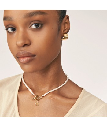 Orla Pearl Collar - Gold en stock