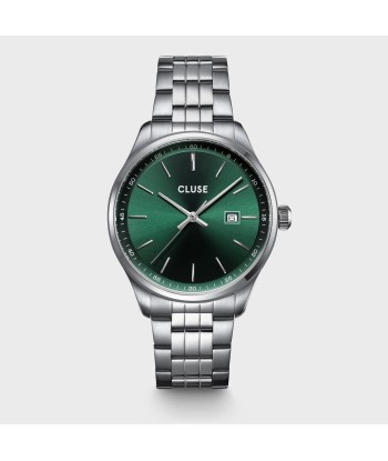 ANTHEOR WATCH STEEL GREEN, SILVER COLOUR de l' environnement