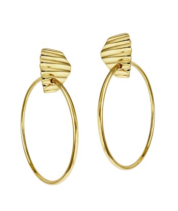 Blake Hoops - Large - Gold français