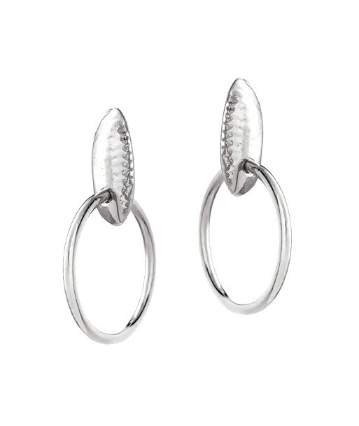 Blake Hoops - Small - Silver basket pas cher