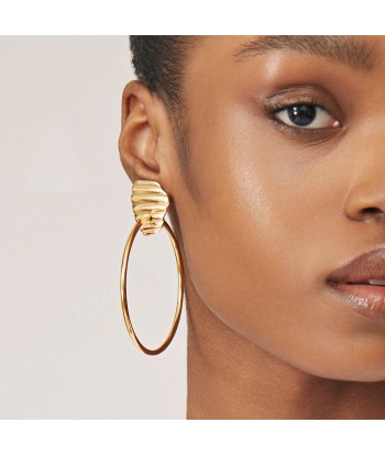 Blake Hoops - Large - Gold français