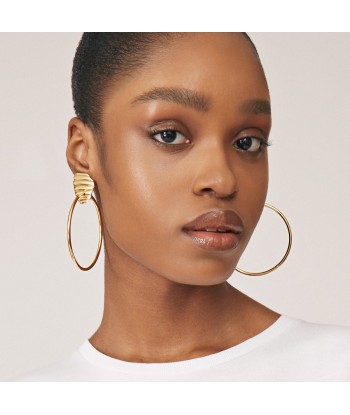 Blake Hoops - Large - Gold français