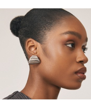 Skylar Semi-Hoops - Large - Silver Paris Déstockage Promo