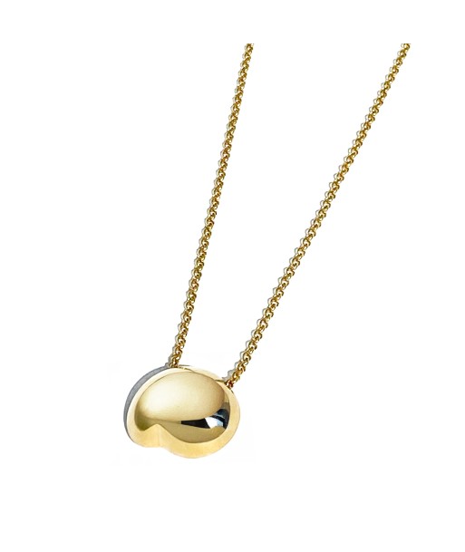 Gia Pendant - Medium - Gold en linge