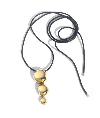 Gisele Tie Necklace - Gold Amélioration de cerveau avec