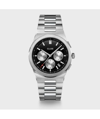 VIGOUREUX CHRONO STEEL BLACK AND SILVER, SILVER COLOUR Comment ça marche