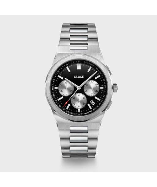 VIGOUREUX CHRONO STEEL BLACK AND SILVER, SILVER COLOUR Comment ça marche