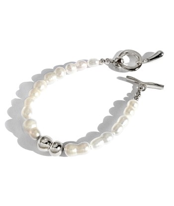 Levi Pearl Bracelet - Silver outlet