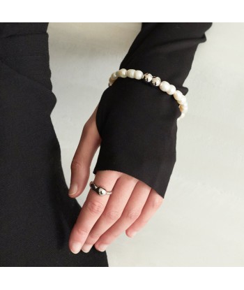 Levi Pearl Bracelet - Silver outlet