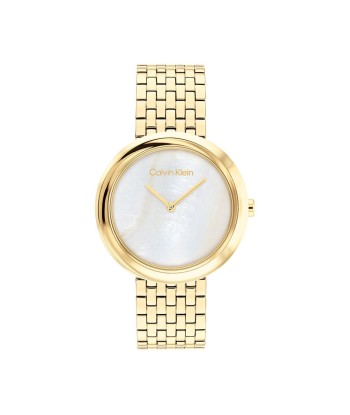 MONTRE CALVIN KLEIN TWISTED BEZEL DORE Par le système avancé 