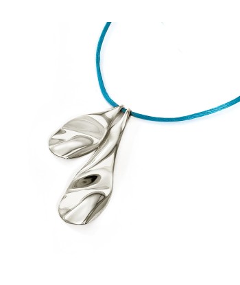 Margot Tie Necklace - Silver pas chere