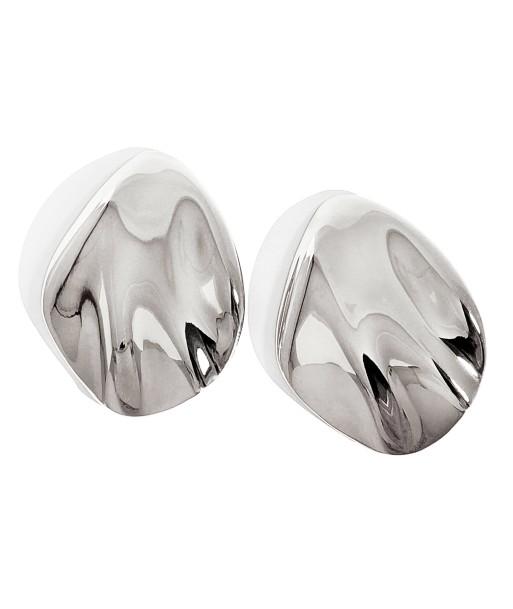 Petal Studs Large - Silver En savoir plus