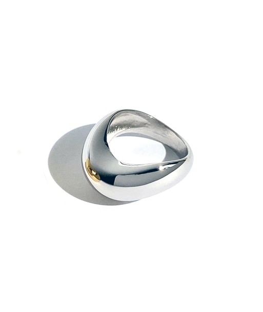 Curve Ring - Large - Silver les ligaments