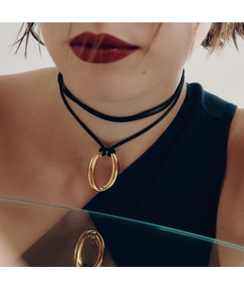 Aura Tie Necklace - Gold votre