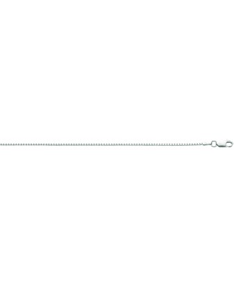 1.3mm Sterling Silver Box Chain En savoir plus