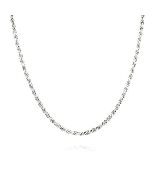 2.2mm Sterling Silver Rope Chain Comparez plus de prix