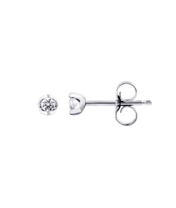 .07CT Half Moon Diamond Studs Le MVP de beaucoup