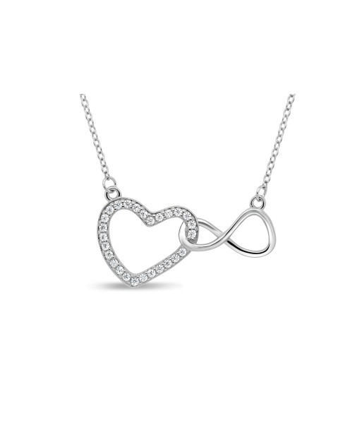 Casablanca Love is Infinite Sterling Silver Necklace l'achat 