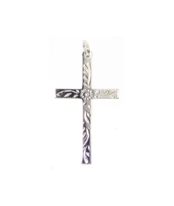 Casablanca Sterling Silver Patterned Cross Pendant Comment ça marche