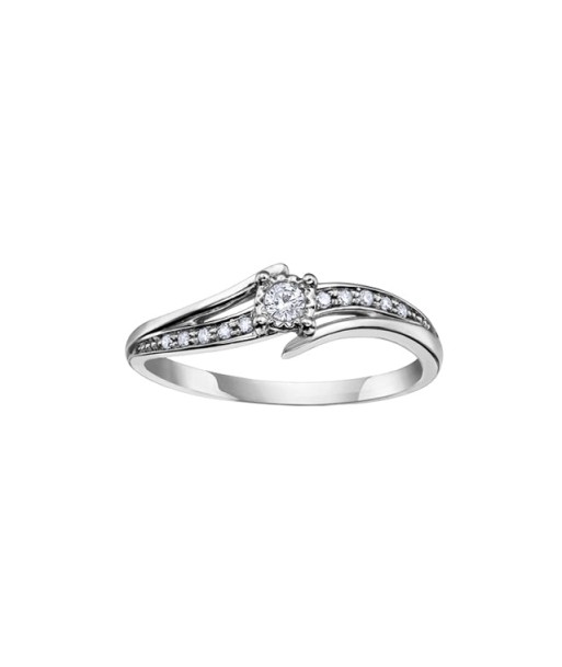 .10CT Diamond Promise Ring (Available in White, Yellow and Rose Gold) offre 