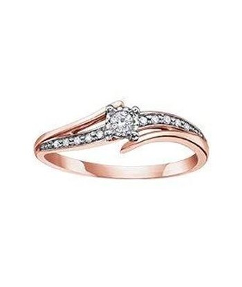 .10CT Diamond Promise Ring (Available in White, Yellow and Rose Gold) offre 