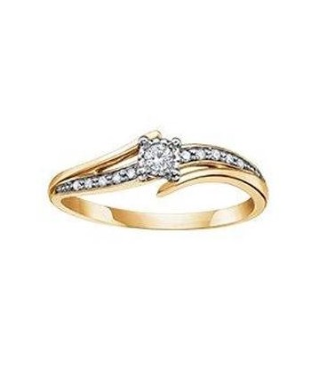 .10CT Diamond Promise Ring (Available in White, Yellow and Rose Gold) offre 