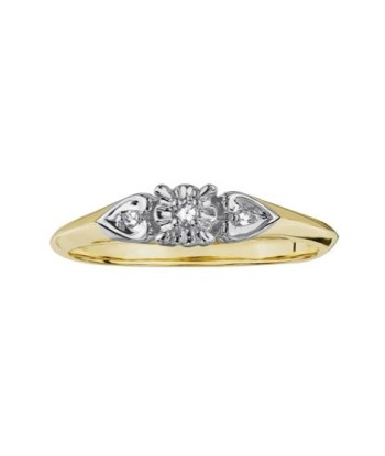 .03CT Diamond Ring: Yellow Gold Le MVP de beaucoup