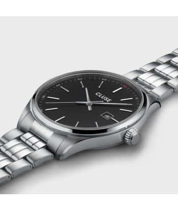 ANTHEOR WATCH STEEL BLACK, SILVER COLOUR pas cher 