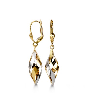 Two Tone Drop Earrings Découvrez la collection