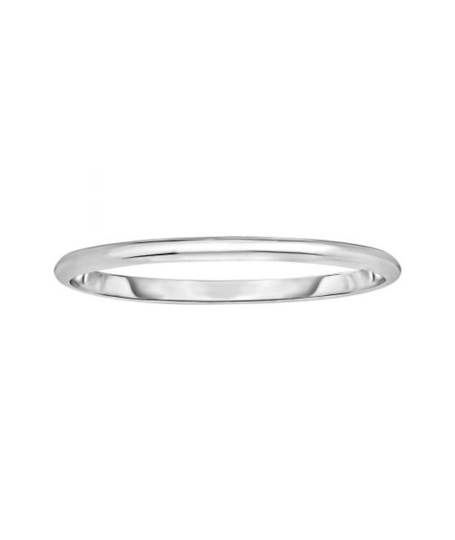 5mm Sterling Silver Polished Bangle français