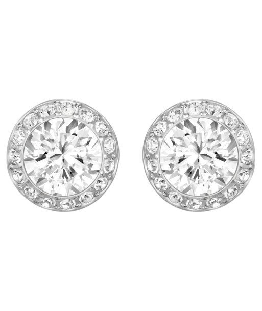 Swarovski Angelic Round Stud Earrings: Clear à prix réduit toute l'année