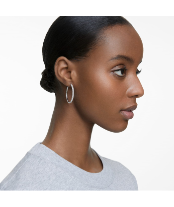 Swarovski Stone Hoop Earrings: Large Comparez plus de prix