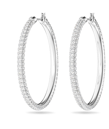 Swarovski Stone Hoop Earrings: Large Comparez plus de prix