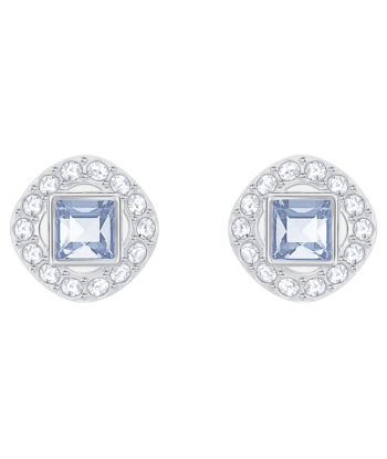 Swarovski Angelic Square Earrings: Blue les ctes