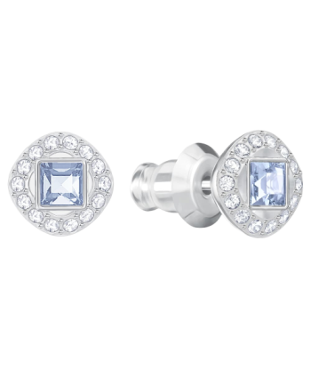 Swarovski Angelic Square Earrings: Blue les ctes