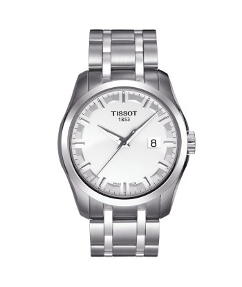 Tissot Couturier Watch: Silver Venez acheter