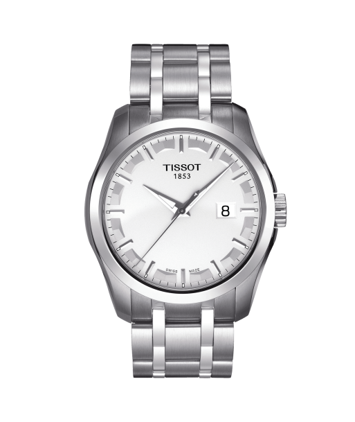 Tissot Couturier Watch: Silver Venez acheter