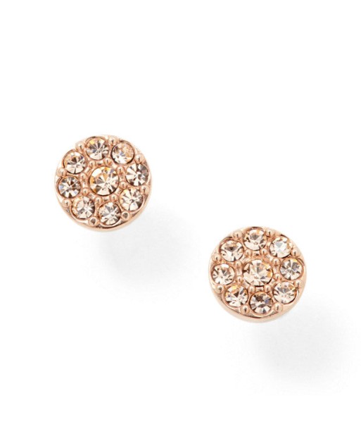 Fossil Disc Earrings: Rose l'achat 