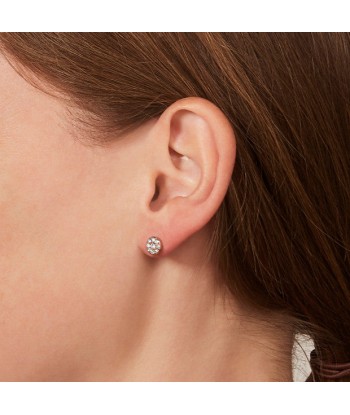 Fossil Disc Earrings: Rose l'achat 