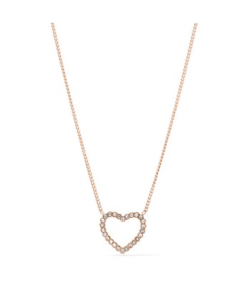 Fossil CZ Heart Necklace: Rose meilleur choix