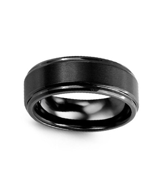 8mm Ceramic Wedding Band soldes