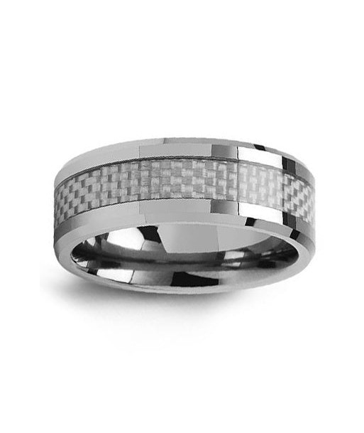 8mm Tungsten/Carbon Fiber Wedding Band outlet